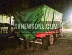 Dua Truk Berisi 180 Karung Beras Diamankan Tim Satgas Pangan Subdit 1 Direktorat Krimsus Polda Kalbar