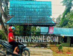 Miris, Halte Depan Eks RSUD Bengkayang Terbengkalai dan Nyaris Roboh