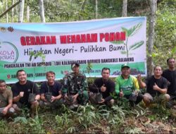 Selamatkan Hutan Riam Bukit Raya, Panglima Jilah Gandeng LDII Kalbar dan Lanud Supadio