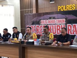 437 Kasus Diselesaikan Polres Kubu Raya Selama 2025, Kapolres Tegaskan Komitmen Berantas Kejahatan