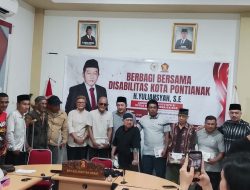 Ramadhan Penuh Berkah, H. Yuliansyah Santuni 80 Penyandang Disabilitas di Pontianak