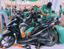Dompet Dhuafa Servis Gratis 1.447 Motor Ojol di Jabodetabek