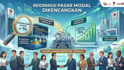 Reformasi Pasar Modal Dipercepat, Transparansi Diperkuat untuk Jaga Kepercayaan Investor