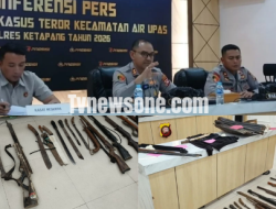 Polres Ketapang Ungkap Rangkaian Teror di Air Upas, Sejumlah Pelaku Ditangkap