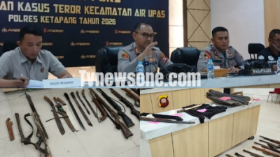 Polres Ketapang Ungkap Rangkaian Teror di Air Upas, Sejumlah Pelaku Ditangkap