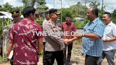 Polres Melawi Pantau Pengamanan Perayaan Kenaikan Yesus Kristus