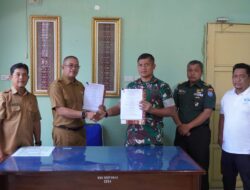 Kodim 1208/Sambas dan Pemkab Tanda Tangan Kontrak Kerja Oplah Tahun 2025