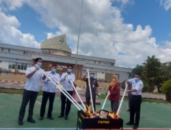 Bukan Seremoni, Kejari Sambas Musnahkan 49 barang Bukti dari tindak Pindana