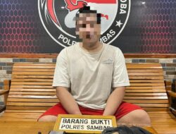 Berantas Peredaran Narkoba, Satresnarkoba Polres Sambas Amankan Pengedar Sabu di Pemangkat