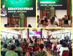 Pisah Sambut Komandan Kodim 1209/Bky, Letkol Inf Aprianda Resmi Jabat Komandan Baru
