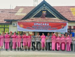 Kapolres Bengkayang Pimpin Sertijab Kabag, Kasat, dan Kapolsek Jajaran