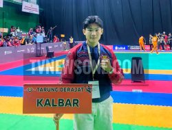 Ranto Atlet Tarung Derajat Sekadau Sumbangkan Medali Perunggu Untuk Kalbar Di Ajang PON Bela Diri Kudus 2025