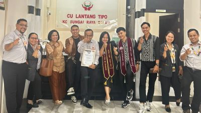 CU Lantang Tipo Dorong Generasi Muda Dayak Bersinar di Panggung Artis Dayak Generation ke-4