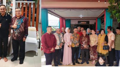 Ketua DAD Pontianak Yohanes Nenes Gelar Open House Natal, Pererat Tali Persaudaraan di Kota Pontianak