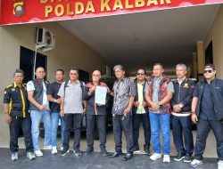 Anggota Komisi V DPR RI Yuliansyah dan Lintas Ormas Melayu Laporkan Tujuh Media ke Polda Kalbar