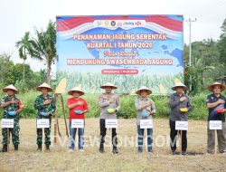 Penanaman Jagung Serentak Kuartal I 2026 di Bengkayang Dukung Program Swasembada Jagung Nasional