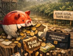 Perkebunan sawit tanpa HGU, potensi rugikan negara miliaran rupiah.