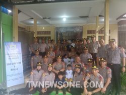 Siswa SIP Setukpa Polri Angkatan 55 Polda Kalbar Gelar Bhakti Sosial di panti asuhan Hidayatulah