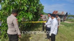 Polsek Pemangkat dalami Penemuan mayat ditepi tambak ikan