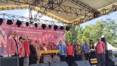 Naik Dango ke-41 di Kubu Raya Resmi Dibuka, Yulius Aho: Warisan Leluhur Harus Terus Dijaga