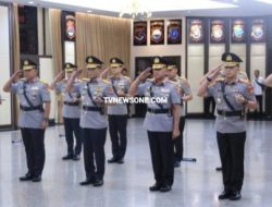 Kapolri Sertijab dan Melantik Sejumlah Kapolda dan PJU Mabes Polri