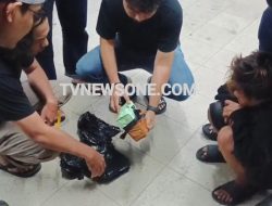 Transman Histeris ditangkap Polisi ,Kedepatan Bawa Sabu Mendekati 1 KG