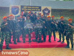 Sabet Juara Menembak di HUT Kodam XII/Tanjungpura, Batalyon Parako 466 Pasgat Ukir Prestasi Gemilang