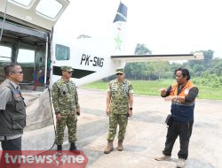 Hadapi Ancaman Karhutla, Pangdam XII/Tpr Cek Armada OMC di Lanud Supadio